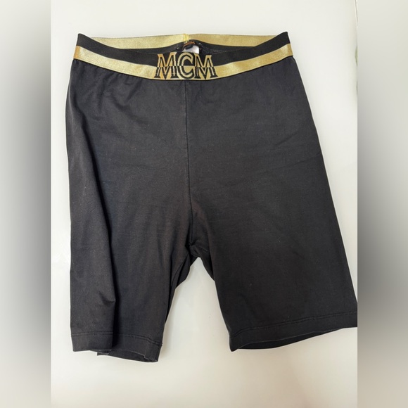 AUTHENTIC MCM bike Shorts size small - Picture 1 of 3